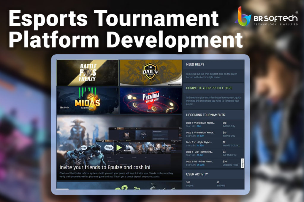 esports tournament platform development