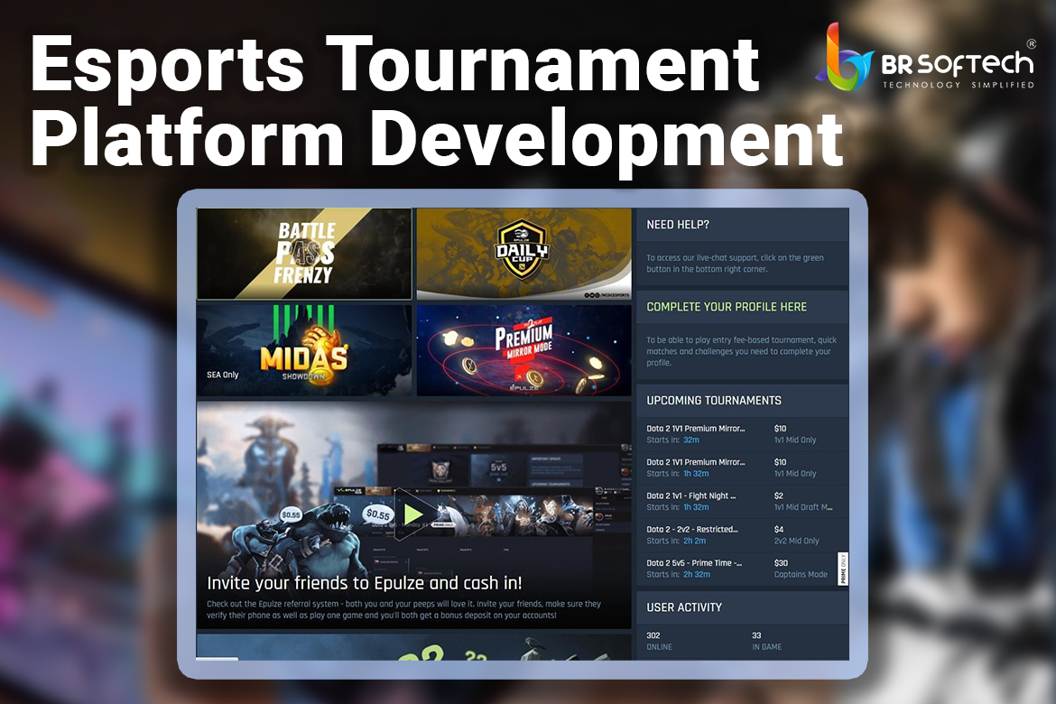 esports tournament platform development