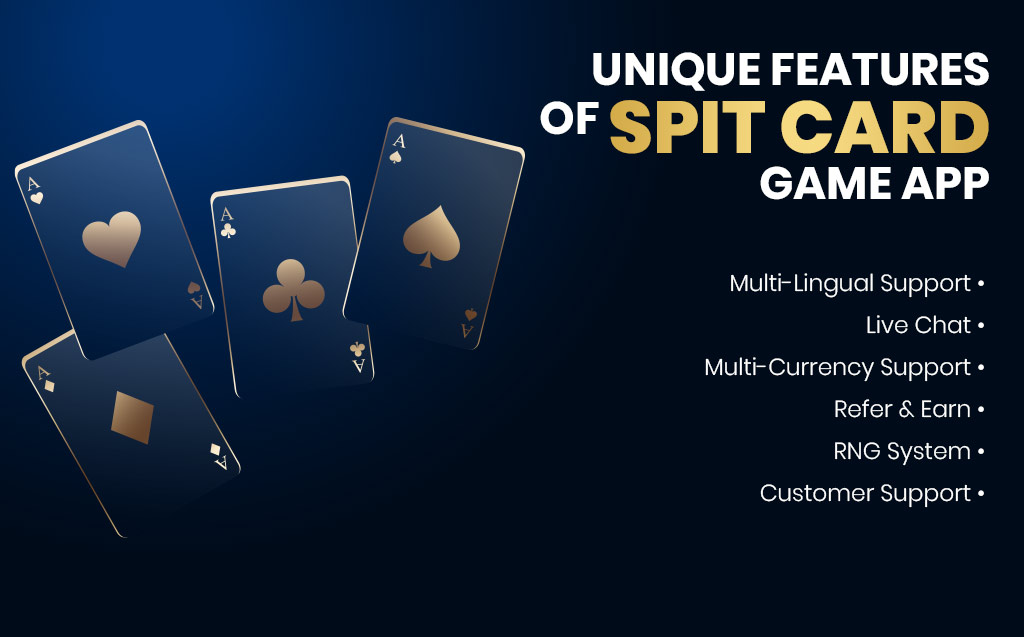 Spit Card Game Features
