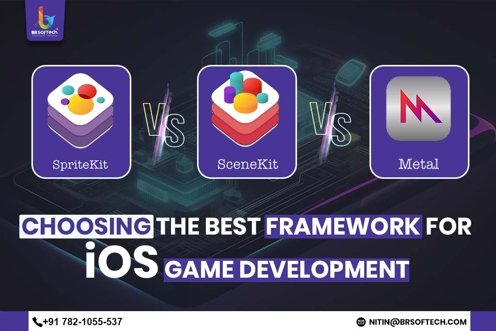 SpriteKit vs SceneKit vs Metal: Choosing the Best Framework for iOS Game Development