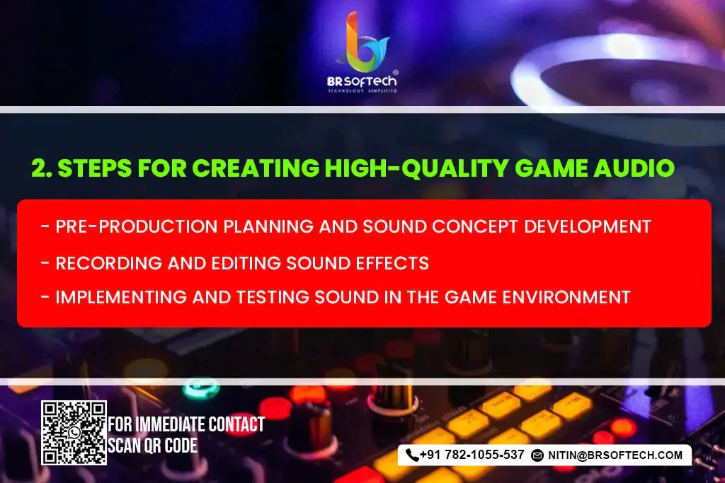 Steps for Creating High-Quality Game Audio
